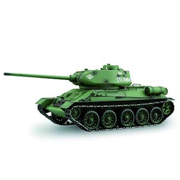 Panzer 1:16 T-34 / 85 2,4GHz Rauch- & Sound, Schuss, Metallgetriebe  ( 23035 )