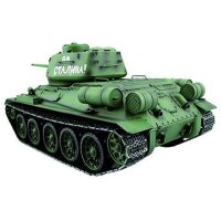 Panzer 1:16 T-34 / 85 2,4GHz Rauch- & Sound, Schuss, Metallgetriebe  ( 23035 )