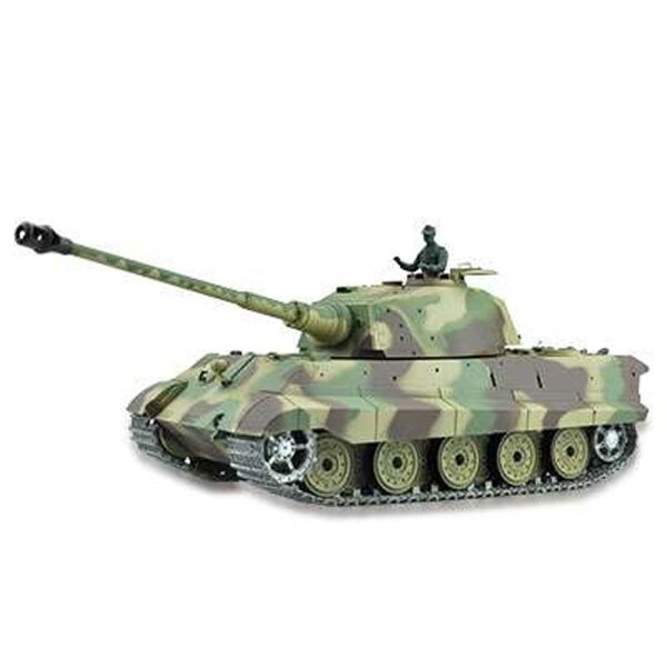 Panzer 1:16 Königstiger (Henschel Turm)  - 2,4GHz Rauch- & Sound, Schuss, Metal  ( 23053 )