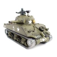 Panzer 1:16 U.S. M4A3 Sherman - 2,4GHz Rauch- &...