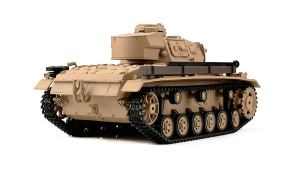 Panzer 1:16 Tauchpanzer III - 2,4GHz Rauch- & Sound, Schuss, QC, Control Edit  ( 23064 )
