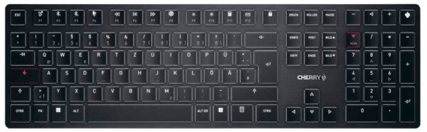 CHERRY KW X ULP Tastatur kabellos schwarz