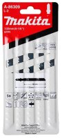 makita A-86309 Stichsägeblätter, 5 St.