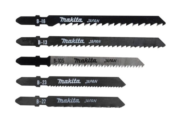 makita A-86898 Stichsägeblätter-Set 5-teilig, 1 Set