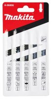 makita A-86898 Stichsägeblätter-Set 5-teilig, 1 Set