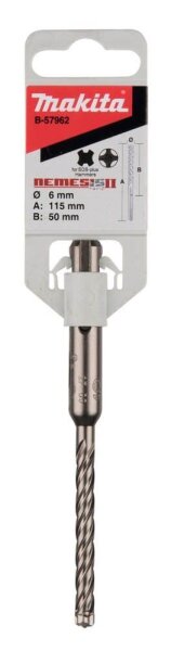 makita Hammerbohrer NEMESIS II B-57962, Ø 6,0 mm, 1 St.
