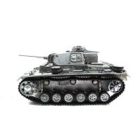 Vollmetall Panzer 1:16 Panzer III 2,4GHz True Sound (unlackiert)  ( 23079 )
