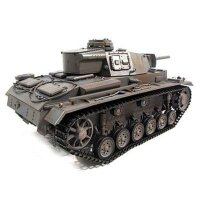 Vollmetall Panzer 1:16 Panzer III 2,4GHz True Sound (Metall Grau)  ( 23080 )