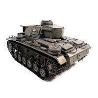 Vollmetall Panzer 1:16 Panzer III 2,4GHz True Sound (Metall Grau)  ( 23080 )
