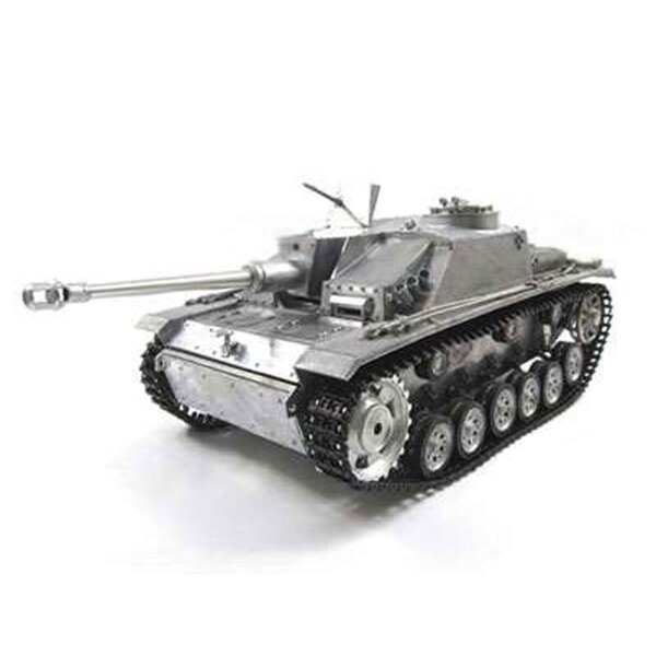 Vollmetall Panzer 1:16 Sturmgeschütz III 2,4GHz True Sound (unlackiert)  ( 23081 )