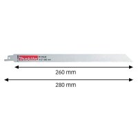 makita P-04983 Säbelsägeblätter, 5 St.