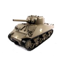 Vollmetall Panzer 1:16 Sherman M4-A3 2,4GHz IR True Sound...