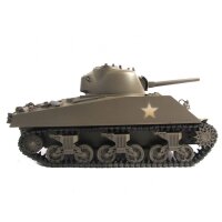 Vollmetall Panzer 1:16 Sherman M4-A3 2,4GHz IR True Sound lackiert army grün)  ( 23084 )