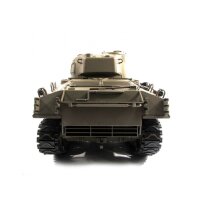 Vollmetall Panzer 1:16 Sherman M4-A3 2,4GHz IR True Sound lackiert army grün)  ( 23084 )