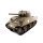 Vollmetall Panzer 1:16 Sherman M4-A3 2,4GHz IR True Sound lackiert army grün)  ( 23084 )