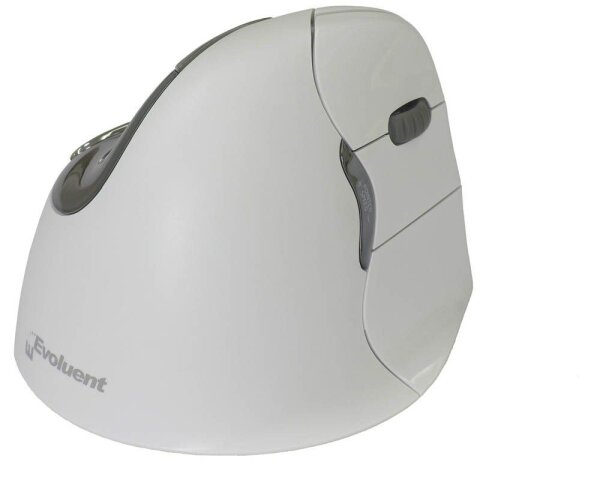 Evoluent Vertical Mouse 4 Bluetooth rechts Maus ergonomisch kabellos weiß, schwarz