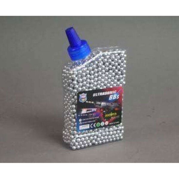 Munition Panzer & Softair 6mm silber (Inhalt 2000 Stk.)  ( 28040 )