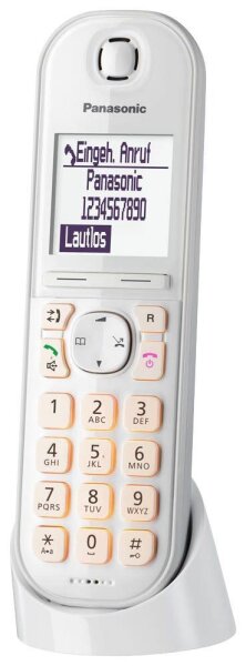Panasonic KX-TGQ200 Zusatz-Mobilteil weiß, 1 St.