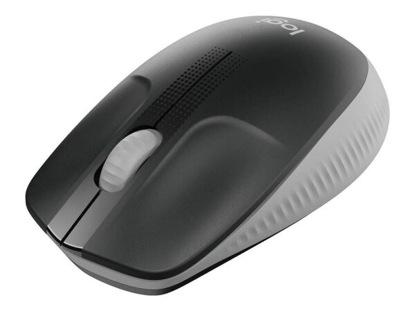 Logitech M190 Maus kabellos schwarz, grau