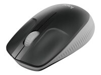 Logitech M190 Maus kabellos schwarz, grau