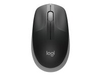 Logitech M190 Maus kabellos schwarz, grau