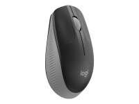 Logitech M190 Maus kabellos schwarz, grau