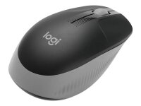 Logitech M190 Maus kabellos schwarz, grau