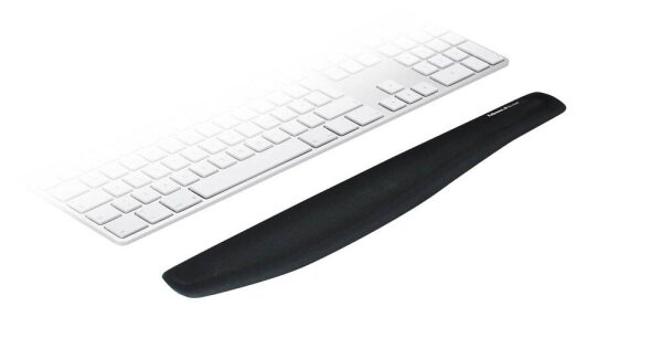 Fellowes Tastatur-Handballenauflage PlushTouch schwarz