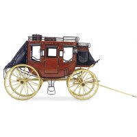 Artesania Latina Holz- / Metallbaukasten Postkutscher STAGE COACH (1848)  Maßsta  ( 20340 )