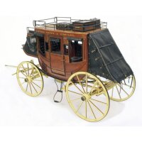Artesania Latina Holz- / Metallbaukasten Postkutscher STAGE COACH (1848)  Maßsta  ( 20340 )