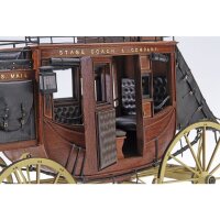 Artesania Latina Holz- / Metallbaukasten Postkutscher STAGE COACH (1848)  Maßsta  ( 20340 )