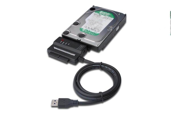 DIGITUS DA-70325  USB 3.2 A/SATA, IDE IDE/SATA-Adapter