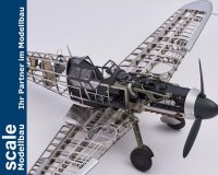 Artesania Latina 1/16 MESSERSCHMITT BF109 IN METAL WITH WORKING LIGHTS AND ENGINE