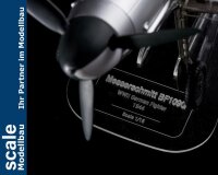 Artesania Latina 1/16 MESSERSCHMITT BF109 IN METAL WITH WORKING LIGHTS AND ENGINE