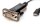 DIGITUS USB-C/RS232 Kabel DA-70166 1,0 m schwarz, 1 St.