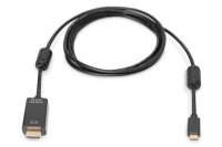 DIGITUS USB-C/HDMI Kabel AK-300330-050-S 5,0 m schwarz, 1...