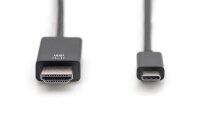 DIGITUS USB-C/HDMI Kabel AK-300330-050-S 5,0 m schwarz, 1 St.