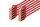 DIGITUS RJ45-Stecker/RJ-45 Stecker Netzwerkkabel DK-1644-005-R-10 0,5 m rot, 10 St.