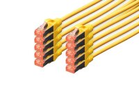DIGITUS RJ45-Stecker/RJ-45 Stecker Netzwerkkabel...
