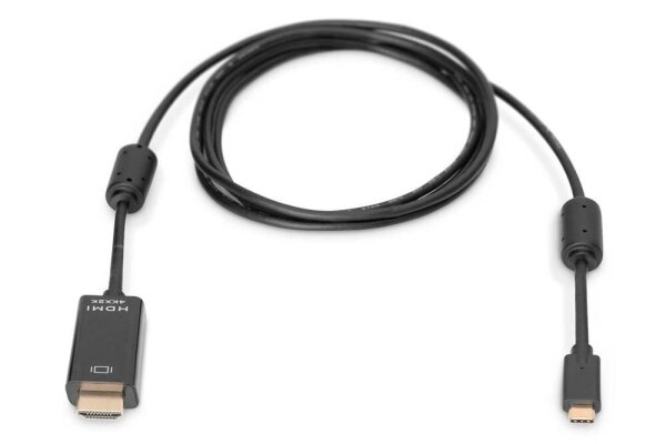 DIGITUS USB-C/HDMI Kabel AK-300330-020-S 2,0 m schwarz, 1 St.
