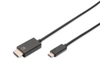 DIGITUS USB-C/HDMI Kabel AK-300330-020-S 2,0 m schwarz, 1 St.