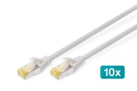 DIGITUS RJ45-Stecker/RJ-45 Stecker Netzwerkkabel...