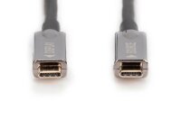 DIGITUS USB-C/USB-C Glasfaserkabel AK-330160-150-S 15,0 m...
