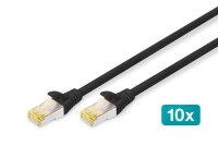 DIGITUS RJ45-Stecker/RJ-45 Stecker Netzwerkkabel...