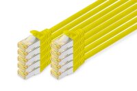 DIGITUS RJ45-Stecker/RJ-45 Stecker Netzwerkkabel...