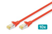 DIGITUS RJ45-Stecker/RJ-45 Stecker Netzwerkkabel...