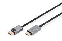 DIGITUS HDMI-Stecker Kabel DB-340202-030-S 3,0 m schwarz,...