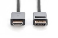 DIGITUS HDMI-Stecker Kabel DB-340202-030-S 3,0 m schwarz,...