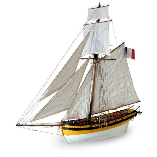 Artesania Latina 1/50 LE RENARD COTRE CORSAIRE / CORSAIR CUTTER/ CUTER CORSARIO - licensed product