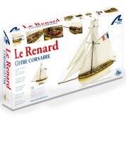 Artesania Latina 1/50 LE RENARD COTRE CORSAIRE / CORSAIR CUTTER/ CUTER CORSARIO - licensed product